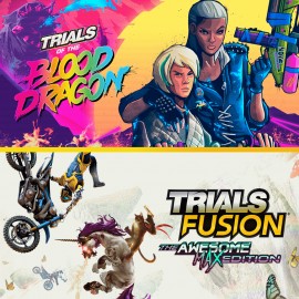 TRIALS OF THE BLOOD DRAGON + TRIALS FUSION AWESOME MAX EDITION PS4