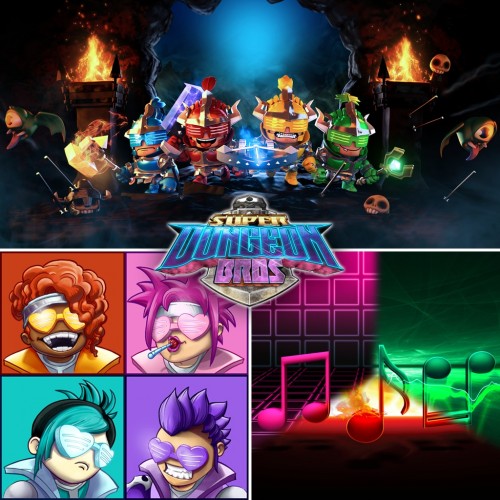 Меганабор Super Dungeon Bros PS4