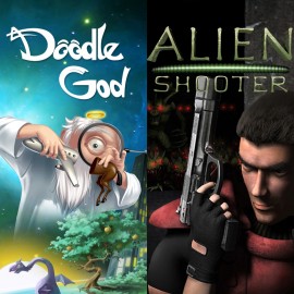 Alien Shooter + Doodle God Bundle PS4