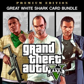Grand Theft Auto V: Premium Edition & Great White Shark Card Bundle PS4