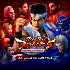 Virtua Fighter 5 Ultimate Showdown (основная игра + Yakuza Pack) PS4