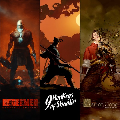 9 Monkeys of Shaolin + Ash of Gods + Redeemer: Bundle PS4