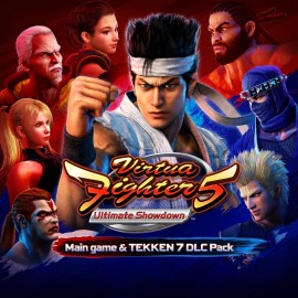 Virtua Fighter 5 Ultimate Showdown (основная игра + набор TEKKEN 7 DLC Pack) PS4