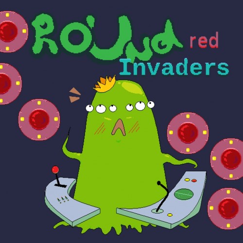 Round Invaders Red PS4