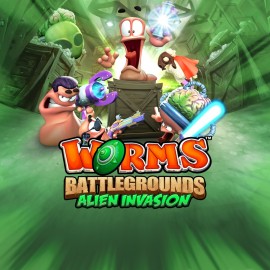 Alien Invasion - Worms Battlegrounds PS4