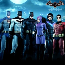 BATMAN: Рыцарь Аркхема Пакет костюмов 'Бэт-семья' - Бэтмен: Рыцарь Аркхема PS4