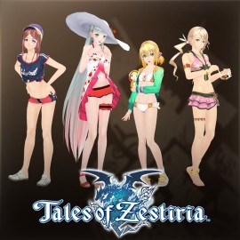 Tales of Zestiria - набор женских костюмов для отдыха у моря PS4