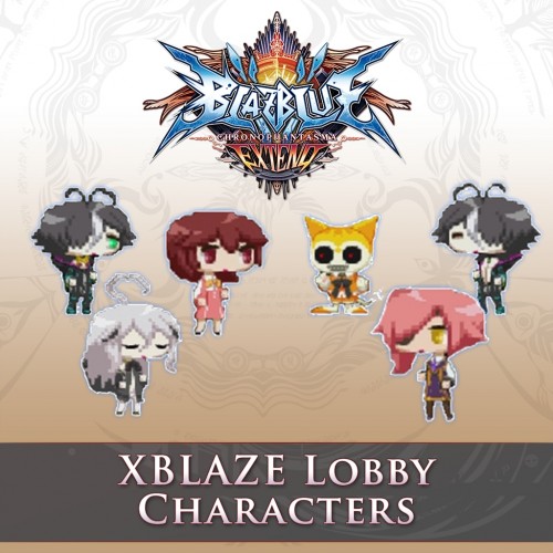 XBlaze Lobby Character Set - BLAZBLUE CHRONOPHANTASMA EXTEND PS4