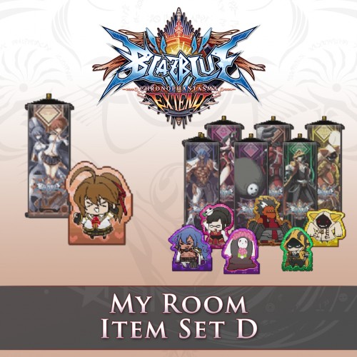 My Room Item Set D - BLAZBLUE CHRONOPHANTASMA EXTEND PS4