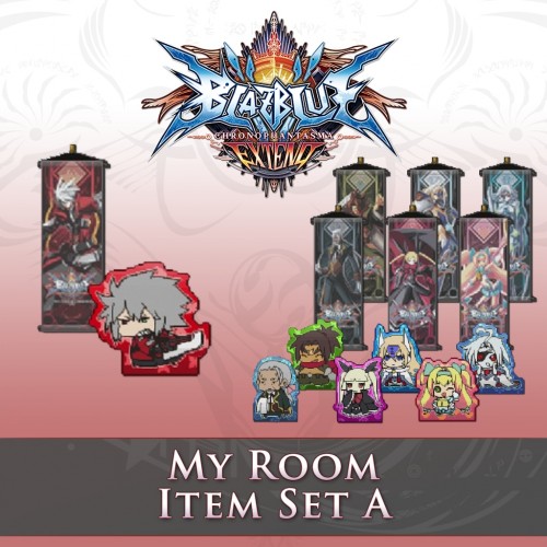 My Room Item Set A - BLAZBLUE CHRONOPHANTASMA EXTEND PS4