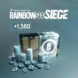 TOM CLANCY'S RAINBOW SIX SIEGE: 7560 (6000+1560) КРЕДИТОВ R6 PS4