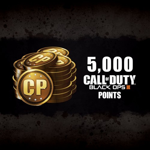 5000 очков Call of Duty: Black Ops III PS4