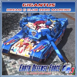 Gigantus Dream C Club Zero Marking - Earth Defense Force 4.1: The Shadow of New Despair PS4