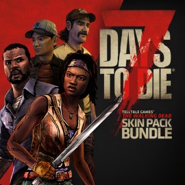 7 Days to Die - The Walking Dead Skin Pack Bundle PS4
