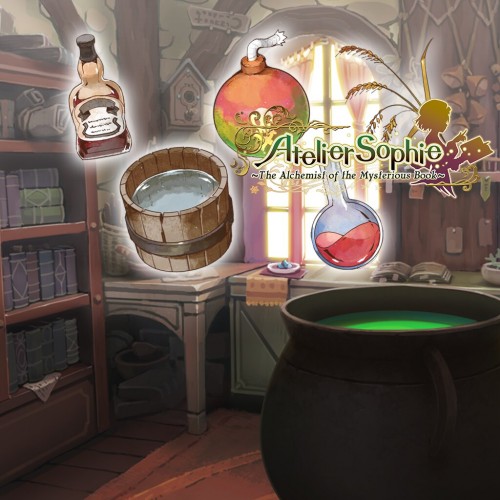 Atelier Sophie: набор из 5 предметов - Atelier Sophie ~The Alchemist of the Mysterious Book~ PS4