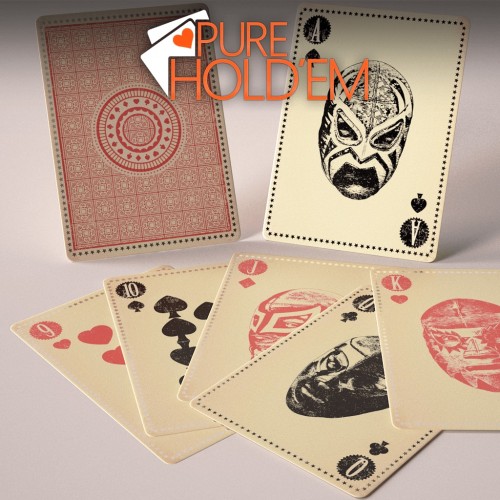 Pure Hold'em Луча Либре колода карт PS4