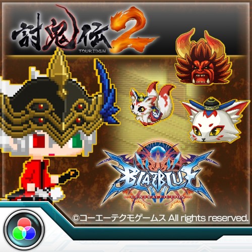 BLAZBLUE CENTRALFICTION Toukiden 2 Collab Item [CROSS-BUY] PS4