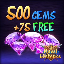 Royal Defense: 500 кристаллов +75 PS4