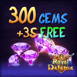 Royal Defense: 300 кристаллов +35 PS4