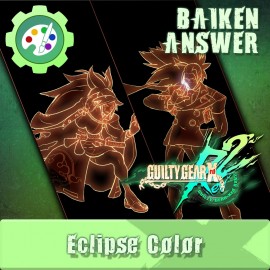GGXR Additional Character Color - Eclipse (Answer&Baiken) - Guilty Gear Xrd -Revelator- PS4