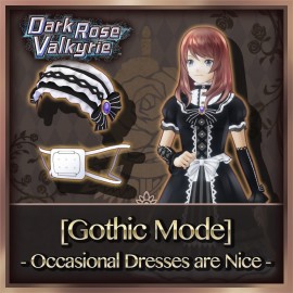 [Gothic Mode] - Occasional Dresses are Nice - Set - Dark Rose Valkyrie PS4