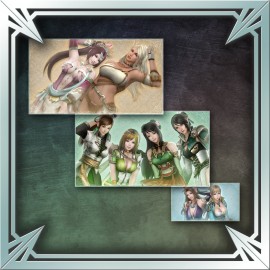 DW8XLCE - WALLPAPERS (ОБОИ) - ЖЕНСКИЙ НАБОР - DYNASTY WARRIORS 8: Xtreme Legends Complete Edition PS4