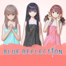 BLUE REFLECTION: Bath Towels Set D (Sanae, Ako, Yuri) PS4