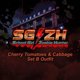 School Girl/Zombie Hunter Tomatoes & Cabbage Set B Outfit - School Girl Zombie Hunter PS4