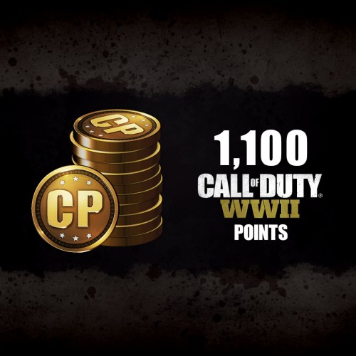 1 100 очков Call of Duty: WWII PS4