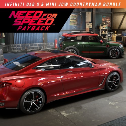 NFS Payback: MINI JCW Countryman и INFINITI Q60 S - Need for Speed Payback PS4