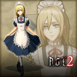 A.O.T. 2:Дополнительный костюм для персонажа Christa:горничная PS4