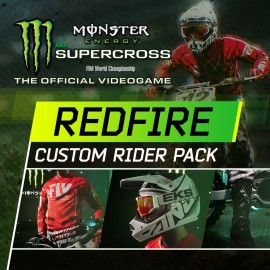 Monster Energy Supercross - Redfire Custom Rider Pack - Monster Energy Supercross - The Official Videogame PS4