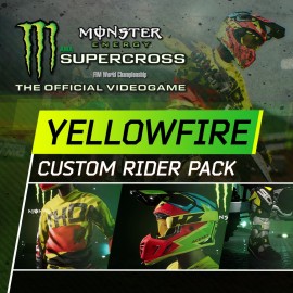 Monster Energy Supercross - Yellowfire Custom Rider Pack - Monster Energy Supercross - The Official Videogame PS4
