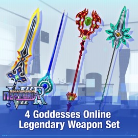 Neptunia VIIR: 4 Goddesses Online Legendary Weapon Set - Megadimension Neptunia VIIR PS4