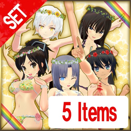 Sunshine Swimsuit Set - Senran Kagura PEACH BEACH SPLASH PS4