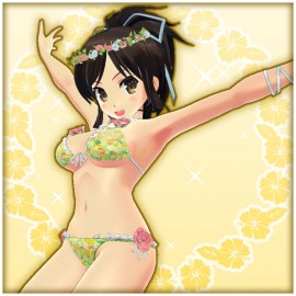 Asuka's Sunshine Swimsuit - Senran Kagura PEACH BEACH SPLASH PS4