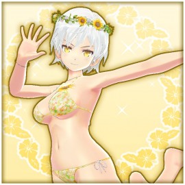 Miyabi's Sunshine Swimsuit - Senran Kagura PEACH BEACH SPLASH PS4