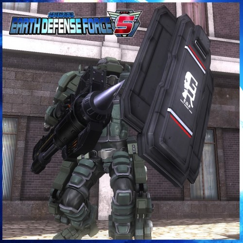 EARTH DEFENSE FORCE 5 - Grim Reaper Shield PS4