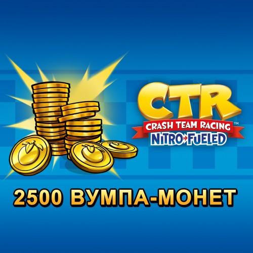 Crash Team Racing Nitro-Fueled - 2500 Mонет Wumpa PS4