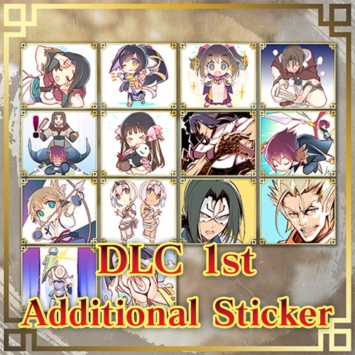 Utawarerumono: ZAN Sticker Set 1 PS4