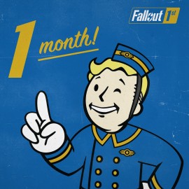 Fallout 76: Fallout 1st - подписка на месяц PS4