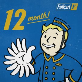 Fallout 76: Fallout 1st - подписка на год PS4