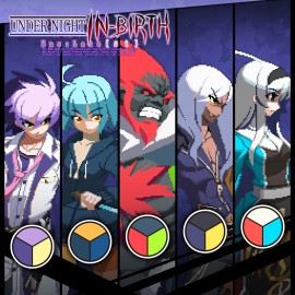 UNDER NIGHT IN-BIRTH Exe:Late[st] - Additional Char Color 5 PS4