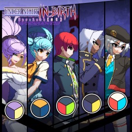 UNDER NIGHT IN-BIRTH Exe:Late[st] - Additional Char Color 7 PS4