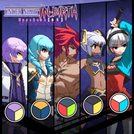 UNDER NIGHT IN-BIRTH Exe:Late[st] - Additional Char Color 8 PS4