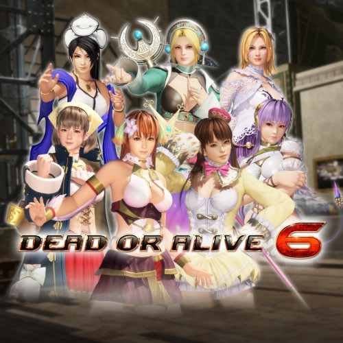 Набор совместных костюмов DOA6 и Gust - DEAD OR ALIVE 6 PS4