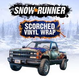 SnowRunner - Scorched Vinyl Wrap PS4