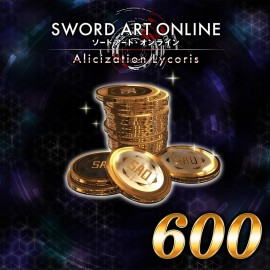 SAO Coins 600 - SWORD ART ONLINE Alicization Lycoris PS4