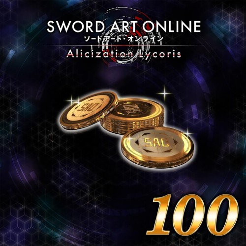 SAO Coins 100 - SWORD ART ONLINE Alicization Lycoris PS4