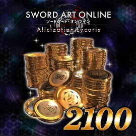 SAO Coins 2100 - SWORD ART ONLINE Alicization Lycoris PS4